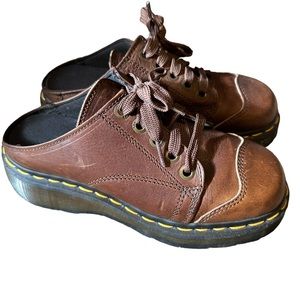 Dr. Martens 9936 vintage slip ons 90s chunky made in England size 7!